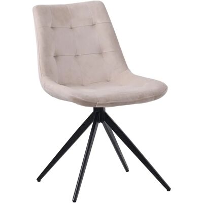 CLP Merna Creme Drehstuhl - Esszimmer & Wohnzimmer CLP Merna Creme Drehstuhl - Esszimmer & Wohnzimmer