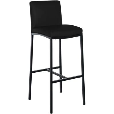 CLP Freeport Schwarzer Kunstleder Barhocker - Bar Stool CLP Freeport Schwarzer Kunstleder Barhocker - Bar Stool