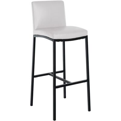 CLP Freeport Tabouret de Bar Blanc Simili Cuir - Tabouret de Bar - Publicité CLP Freeport Tabouret de Bar Blanc Simili Cuir - Tabouret de Bar - Publicité
