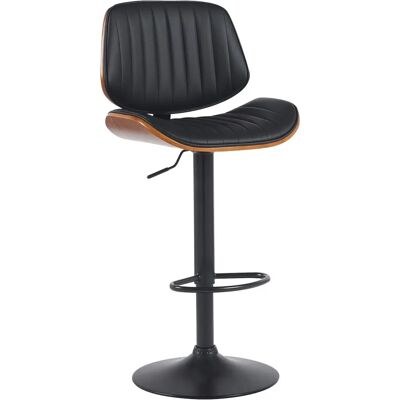 Clawson Höhenverstellbarer Barhocker - Synthetisches Leder - Modernes Design Clawson Höhenverstellbarer Barhocker - Synthetisches Leder - Modernes Design