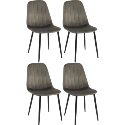 CLP Samtessessel-Set - Modern, Bequem, 120kg Unterstützung CLP Samtessessel-Set - Modern, Bequem, 120kg Unterstützung