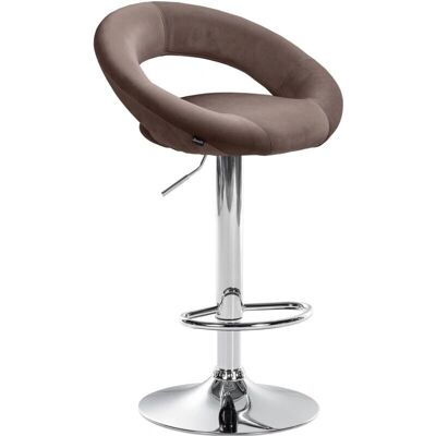 CLP Brauner Samtbarhocker - Barhocker CLP Brauner Samtbarhocker - Barhocker