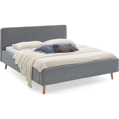 MEISE.MÖBEL Mattis Türkis Polyester Bett - Polsterbett MEISE.MÖBEL Mattis Türkis Polyester Bett - Polsterbett