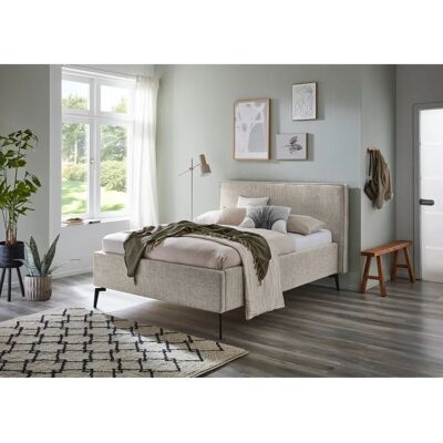 Meise Möbel Riva II Beige Polsterbett - Bett Meise Möbel Riva II Beige Polsterbett - Bett