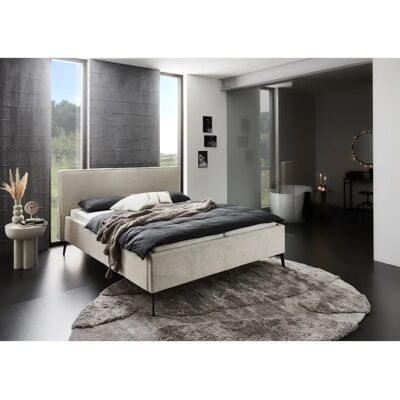 Meise Möbel Riva II Beige Polsterbett - Bett Meise Möbel Riva II Beige Polsterbett - Bett