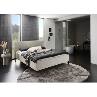 Meise Möbel Riva II Beige Polsterbett - Bett Meise Möbel Riva II Beige Polsterbett - Bett