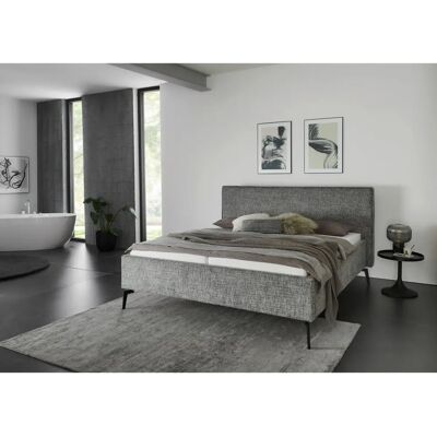 MEISE.MÖBEL Riva II Polsterbett - 160x200cm, Grau, Ohne Lattenrost MEISE.MÖBEL Riva II Polsterbett - 160x200cm, Grau, Ohne Lattenrost