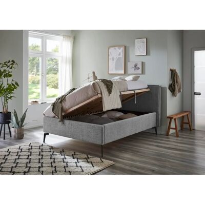 MEISE.MÖBEL Riva II Beige Stauraum Polsterbett MEISE.MÖBEL Riva II Beige Stauraum Polsterbett
