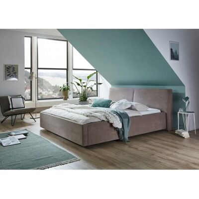Meise Möbel Magnum - Taupe Polsterbett - 160x200cm Meise Möbel Magnum - Taupe Polsterbett - 160x200cm