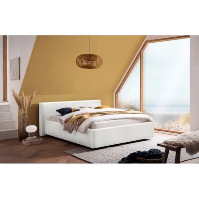 Meise Möbel Cube Bett - extra flaches Kopfteil - Polsterbett Meise Möbel Cube Bett - extra flaches Kopfteil - Polsterbett