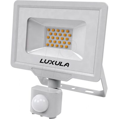 LUXULA LX-400221 - LED-Strahler - Bewegungsmelder - 20W, 4000K - 2000lm - Weiß LUXULA LX-400221 - LED-Strahler - Bewegungsmelder - 20W, 4000K - 2000lm - Weiß