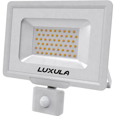 LUXULA LX-400227 - LED-Strahler - 50 W - 4000 K - 5000 lm - weiß - IP65 - Sensor LUXULA LX-400227 - LED-Strahler - 50 W - 4000 K - 5000 lm - weiß - IP65 - Sensor