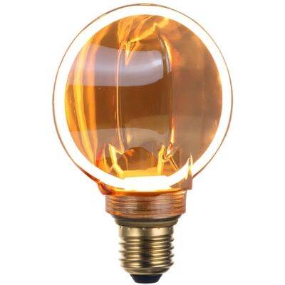 ENOVALITE ELED 100176 - Amber 4W E27 LED Bulb - Dimmable - 200lm ENOVALITE ELED 100176 - Amber 4W E27 LED Bulb - Dimmable - 200lm