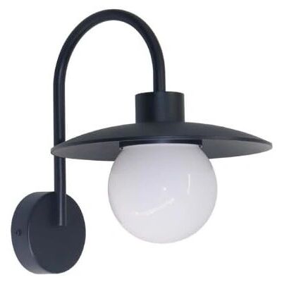 LUXULA LX-700202 - Wall Light - Black - E27 - IP54 LUXULA LX-700202 - Wall Light - Black - E27 - IP54