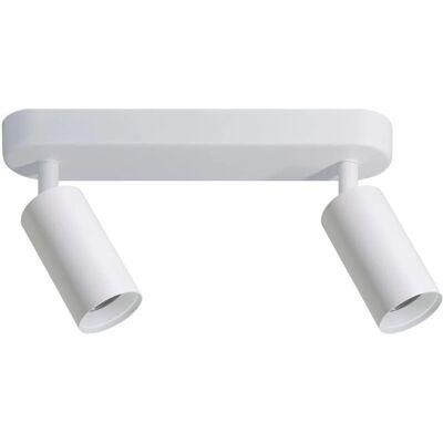 LUXULA LX-300223 - Swiveling LED Ceiling Spotlight - 2-Flame, White, IP20 LUXULA LX-300223 - Swiveling LED Ceiling Spotlight - 2-Flame, White, IP20