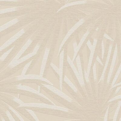 Profhome 393382 Beige Blanc Papier Peint - Papier - Publicité Profhome 393382 Beige Blanc Papier Peint - Papier - Publicité