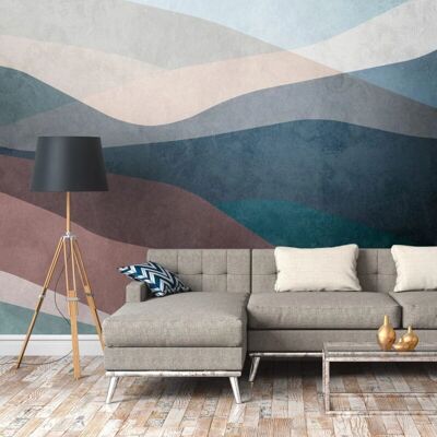 Profhome 382551 Vinyl Tapete - Abstraktes Muster - Wandbekleidung Profhome 382551 Vinyl Tapete - Abstraktes Muster - Wandbekleidung