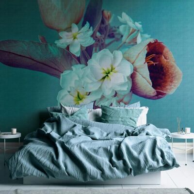 Profhome 382691 Floral Vinyl Wallpaper - Wallpaper Profhome 382691 Floral Vinyl Wallpaper - Wallpaper