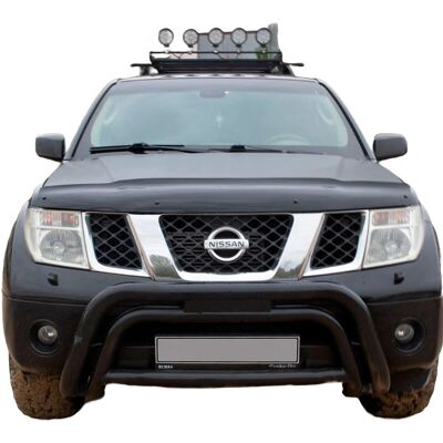 Oneway motorkapbeschermer voor Nissan Navara D40 - Impactbestendig Oneway motorkapbeschermer voor Nissan Navara D40 - Impactbestendig