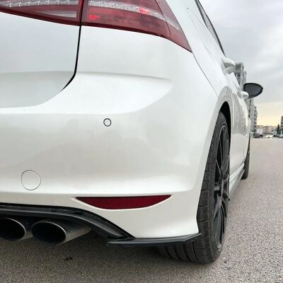Oneway Tylne boczne dyfuzory dla VW Golf VI Oneway Tylne boczne dyfuzory dla VW Golf VI