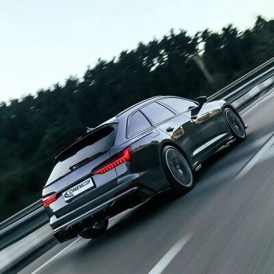 Oneway bakre envägsdiffusor för Audi A6 S-Line/S6 C8 - Bildel Oneway bakre envägsdiffusor för Audi A6 S-Line/S6 C8 - Bildel