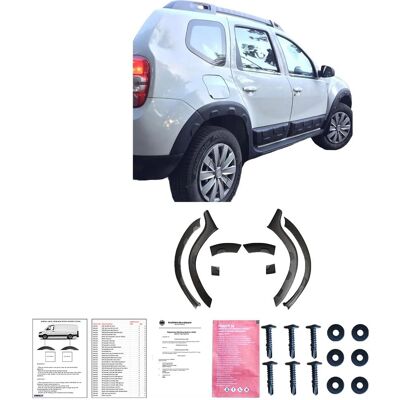 ONEWAY - Dacia Duster - 8 stuks - Wielkast bekleding-set ONEWAY - Dacia Duster - 8 stuks - Wielkast bekleding-set