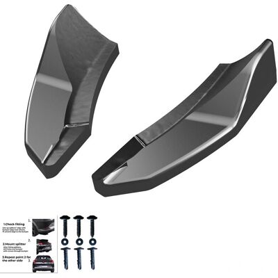 Oneway Ford Fiesta ST MK8 2018 Side Rear Diffuser - Car Body Part Oneway Ford Fiesta ST MK8 2018 Side Rear Diffuser - Car Body Part