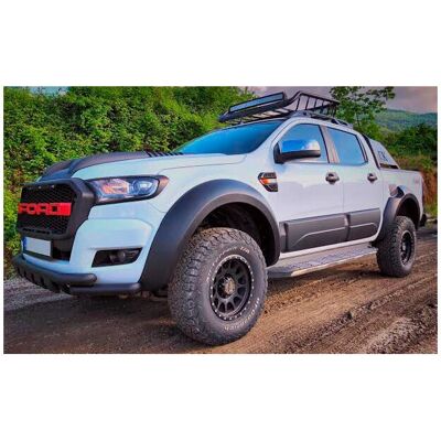 Oneway Spatborden - Impactbestendig, OEM-compatibel - 4 stuks voor Ford Ranger T6-T8 Oneway Spatborden - Impactbestendig, OEM-compatibel - 4 stuks voor Ford Ranger T6-T8