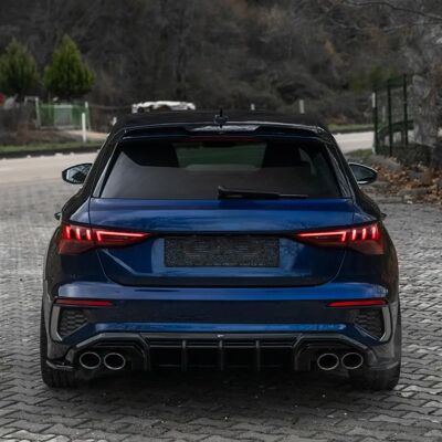 Oneway Aileron de toit unidirectionnel - Audi A3/S3/RS3 8Y - Noir Oneway Aileron de toit unidirectionnel - Audi A3/S3/RS3 8Y - Noir