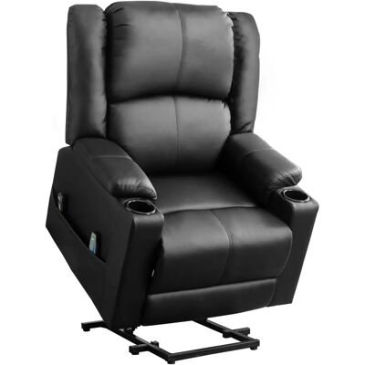 Fauteuil de Massage COMHOMA Relax - 8 Points Vibratoires, Chauffage Lombaire, 5 Modes - Publicité Fauteuil de Massage COMHOMA Relax - 8 Points Vibratoires, Chauffage Lombaire, 5 Modes - Publicité