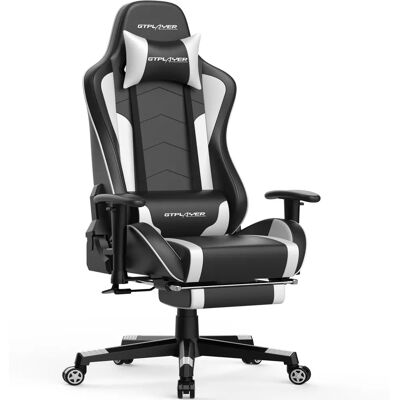 Chaise Gaming GTPLAYER - Haut-parleurs Bluetooth, Ergonomique, Accoudoirs Réglables - Publicité Chaise Gaming GTPLAYER - Haut-parleurs Bluetooth, Ergonomique, Accoudoirs Réglables - Publicité