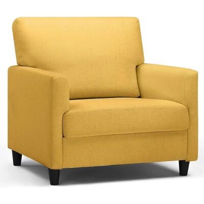 Fauteuil Relaxation Comhoma Jaune - Salon - Publicité Fauteuil Relaxation Comhoma Jaune - Salon - Publicité