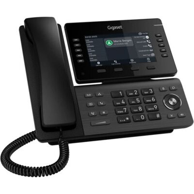 Teléfono IP DECT Gigaset P855BW - WiFi, Bluetooth, audio HD Teléfono IP DECT Gigaset P855BW - WiFi, Bluetooth, audio HD