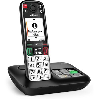Gigaset - Easy 500A - Zwart - DECT-Telefoon - Draadloze telefoon Gigaset - Easy 500A - Zwart - DECT-Telefoon - Draadloze telefoon