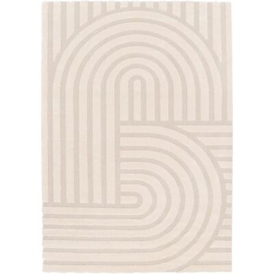 Balta home Cosmo Teppich Beige - 3D-Effekt, Sehr weich, Flusenfrei Balta home Cosmo Teppich Beige - 3D-Effekt, Sehr weich, Flusenfrei