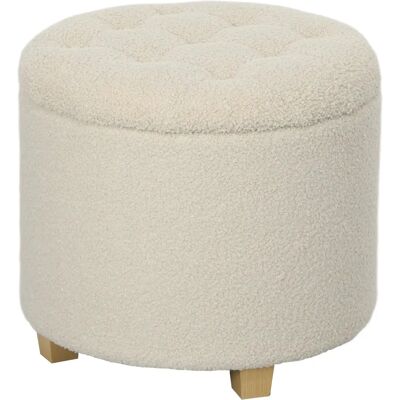 HOMCOM - Sitzbank mit Stauraum - Ø45 x 41 cm - Storage bench - Publicité HOMCOM - Sitzbank mit Stauraum - Ø45 x 41 cm - Storage bench - Publicité