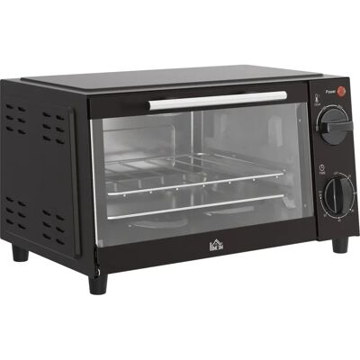 HOMCOM - Minibackofen 9L - 9L Kapazität - 100-230°C - Mini-Ofen HOMCOM - Minibackofen 9L - 9L Kapazität - 100-230°C - Mini-Ofen
