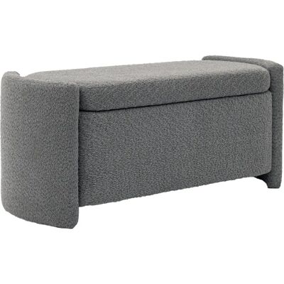 HOMCOM - Sitzbank - Grau - 105x44 - Storage ottoman HOMCOM - Sitzbank - Grau - 105x44 - Storage ottoman