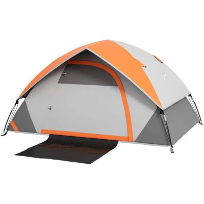 Outsunny - Kuppelzelt 2P - 3000mm Waterproof - Campingzelt Outsunny - Kuppelzelt 2P - 3000mm Waterproof - Campingzelt