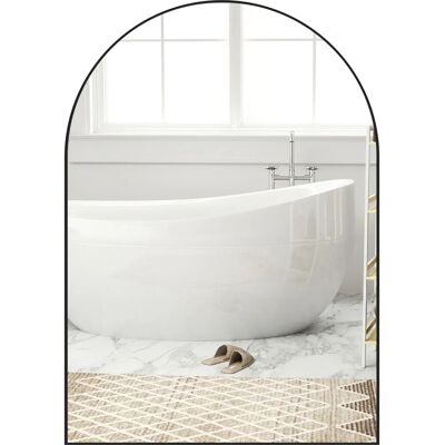 HOMCOM - 50 x 70 cm curved bathroom mirror HOMCOM - 50 x 70 cm curved bathroom mirror
