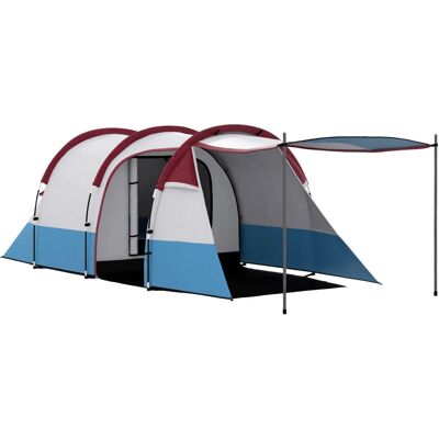 Outsunny - Camping Tent 3P - 3-Person - Retkeilyteltta Outsunny - Camping Tent 3P - 3-Person - Retkeilyteltta