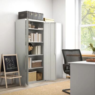 HOMCOM - Aktenschrank - Stahl - 2 Türen - Storage Cabinet HOMCOM - Aktenschrank - Stahl - 2 Türen - Storage Cabinet