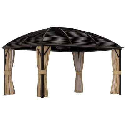 Outsunny - Hardtop Pavilion 4x3 m - Pavilion Outsunny - Hardtop Pavilion 4x3 m - Pavilion