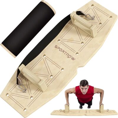 SPORTNOW - Push Up Bars - Holz - Push Up Bars SPORTNOW - Push Up Bars - Holz - Push Up Bars