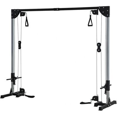 SPORTNOW - Kabelzug Kraftstation - 50 kg pro Seite SPORTNOW - Kabelzug Kraftstation - 50 kg pro Seite