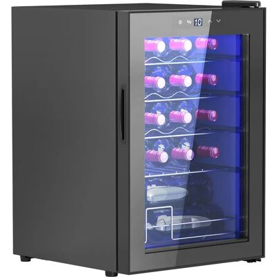 HOMCOM - 53L - 20 Pulloa - 5-18°C - Viinikaappi HOMCOM - 53L - 20 Pulloa - 5-18°C - Viinikaappi