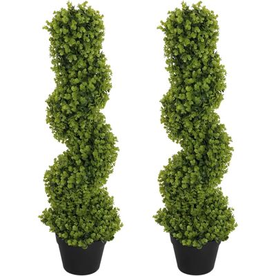 Ensemble de Plantes Artificielles HOMCOM - Décoration Résistante aux UV pour Maison & Jardin - Publicité Ensemble de Plantes Artificielles HOMCOM - Décoration Résistante aux UV pour Maison & Jardin - Publicité