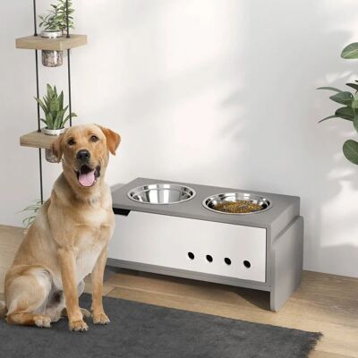 PawHut - Hundenapf erhöht - 3-Stage Heights - Elevated Dog Bowl PawHut - Hundenapf erhöht - 3-Stage Heights - Elevated Dog Bowl