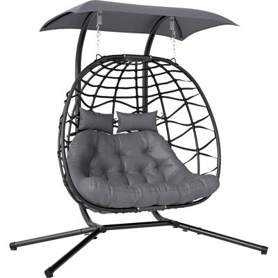 Outsunny - Hängesessel mit Gestell - Hammock Chair Outsunny - Hängesessel mit Gestell - Hammock Chair