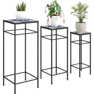 Outsunny - 3-Tier - 71 cm hoch - Pflanzenständer Outsunny - 3-Tier - 71 cm hoch - Pflanzenständer